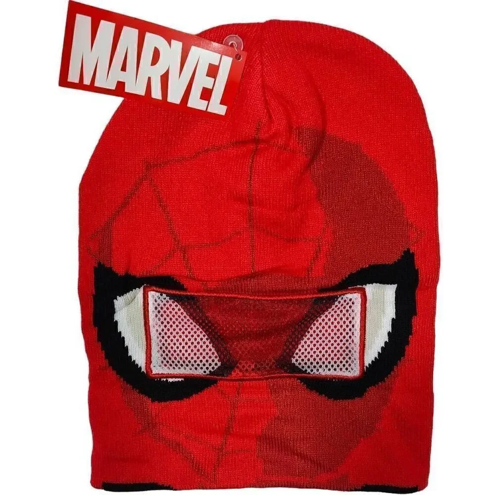 Marvel Spiderman Beanie Mask -O